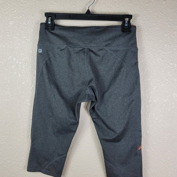 fabletics women leggings Sz S Gray With Orange - Picture 4 of 5